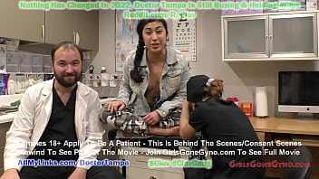 Perverted Podiatrist Jasmine Rose Takes Her Time Examining Stacy Shepard&#039_s Sweaty Feet During An Exam @GirlsGoneGyno.com