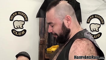HAIRYANDRAW Chubby Bear Silien And Buster Nastee Raw Fuck