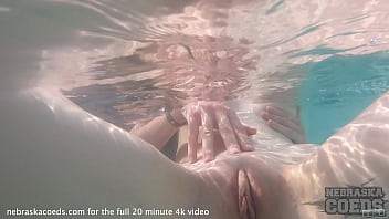 stunning margarita underwater jacuzzi masturbating