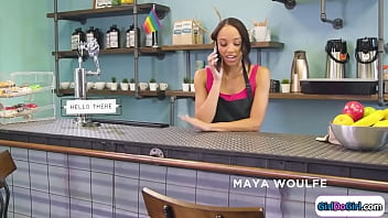 GirlDoGirl.com - Petite brunette licks gfs ebony twin sis