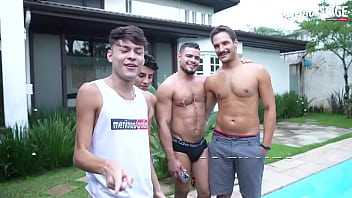 Bastidores - Samuel Decker &amp_ Rico Marlon &amp_ Joaquin Santana &amp_ Hanry Onlyjapa - Bareback (Um buraco pra dois)