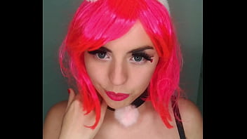 IMPOSIBLE NO CALENTARSE! CONEJITA DIVINA JUEGA CON EL CHUPETIN Y SE DESNUDA