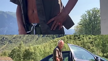 Roger Virre a norwegian exhibitionist