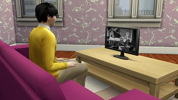 Japanese Stepmom Finds Her stepson Naked In Bed After Masturbating And Being A Virgin She Decided To Help Him So He Doesn'_t Trip So Often - Asian step-mom and step-son