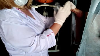 Nurse Takes Cum Analysis Compilation