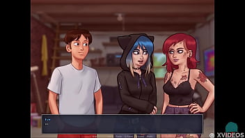 SUMMERTIME SAGA #125 &bull_ She loves to play with his big cock