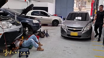 Mechanic Mariana Martix fixes Duncan Saint'_s car in exchange for sex