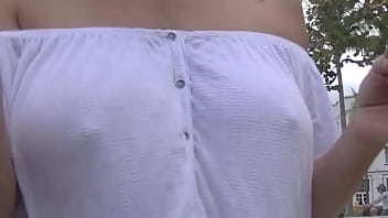 Upskirt Wife 27 - Heather Silk flashing her shaved pussy to voyeurs in public park!