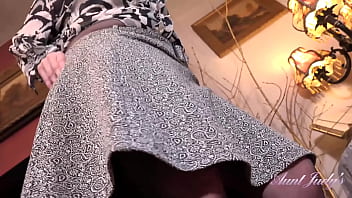 AuntJudys - 58yo Amateur GILF Mrs. Kugar in Pantyhose