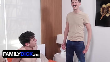 FamilyDick - Handsome Gay Have His StepUncle Suck His Cock In Exchange For Borrowing His Car