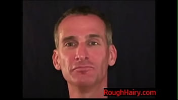 Handsome Straight Daddy jacks his hairy cock- RoughHairy.com