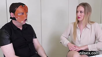 Kinky sweetie is taken in anal loony bin for painful therapy