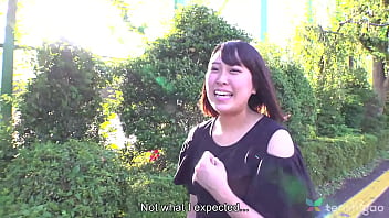 Rico is an amateur porno star from Japan - She strips and gets her pussy licked and eaten and then does an amateur cock sucking pt 2