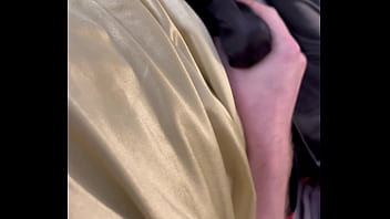 Silky Shiny pants and jersey jackoff