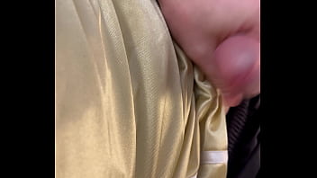 Silky Shiny pants and jersey jackoff