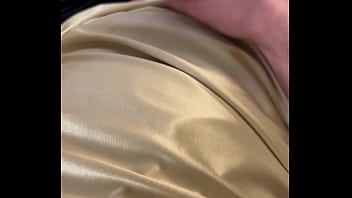 Silky Shiny pants and jersey jackoff