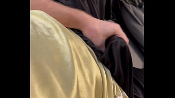 Silky Shiny pants and jersey jackoff