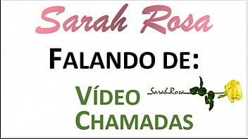 Sarah Rosa minha atriz porn&ocirc_ favorita que eu mais gosto falando de v&iacute_deo chamadas