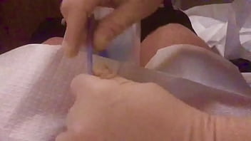 Extreme catheter sissy insertion