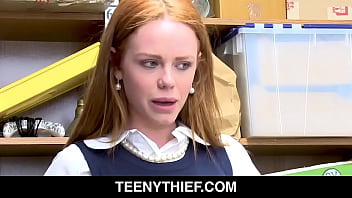 Sexy redhead Ella Hughes Detained on Suspicion of Shoplifting