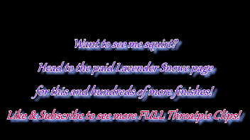 Solo Goth Teen in Black Lipstick &amp_ Glasses Rubs her Pussy Til She Squirts Everywhere LOUD Female Orgasm