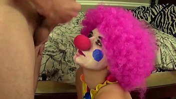 Clown Girl Fucked and Given Facial