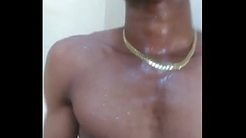 I Cum while Masturbating myself in the bathroom