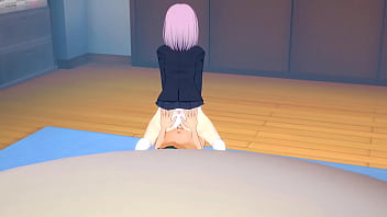 SSSS Gridman Hentai - Shinjo Akane Jerkoff and fucked by Utsumi Sho - Japanese Asian Manga Anime Film Game Porn