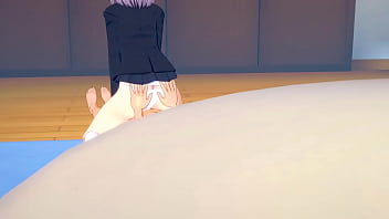 SSSS Gridman Hentai - Shinjo Akane Jerkoff and fucked by Utsumi Sho - Japanese Asian Manga Anime Film Game Porn