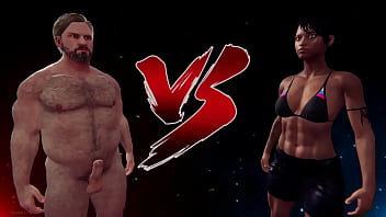 Ethan vs Dela (Naked Fighter 3D)