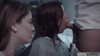 Psychiatric patient fucked in threesome