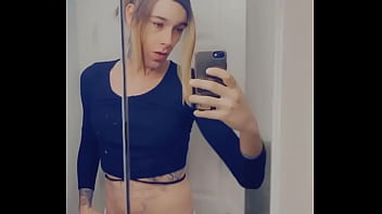 Gorgeous Trans Cock Tease