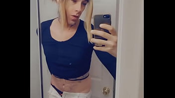 Gorgeous Trans Cock Tease