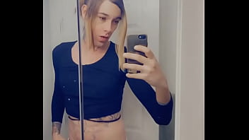 Gorgeous Trans Cock Tease