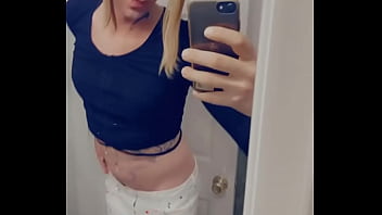 Gorgeous Trans Cock Tease