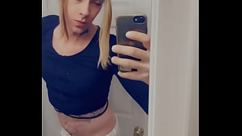 Gorgeous Trans Cock Tease