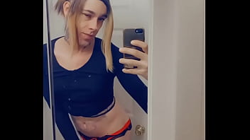 Gorgeous Trans Cock Tease