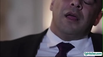 Busty latina tranny blows husbands cock