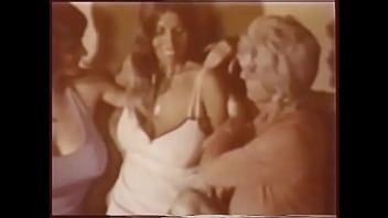 Horny babes lick and suck each other&#039_s big nice tits