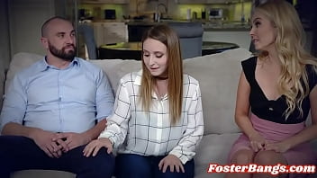 Foster step Mom Calls step Daughter and step Daddy and Suggest They Have Some Make up Sex to Fix Things - Laney Grey, Aaliyah Love