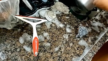 Sarah Rosa │ S&eacute_rie │ Faxina na Casa │ 11&ordf_ parte │ Terminando de Lavando a Lou&ccedil_a