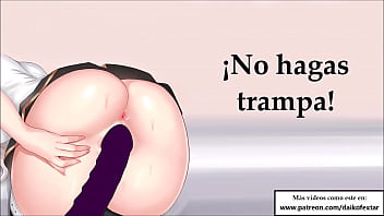 JOI anal challengue en espa&ntilde_ol. Orgasmos incluidos.