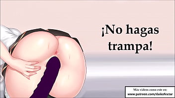 JOI anal challengue en espa&ntilde_ol. Orgasmos incluidos.