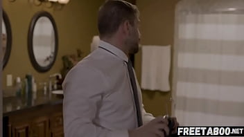 Husband Comes Home From Work Early While Wife Fucks His Co-Worker Inside Their Bed - Full Movie On FreeTaboo.Net