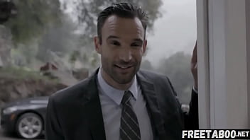 Husband Comes Home From Work Early While Wife Fucks His Co-Worker Inside Their Bed - Full Movie On FreeTaboo.Net