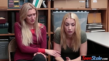 Blonde teen Sierra Nicole tried to save her stepmom on a cops big dick