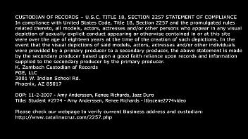 LICENSED TO BLOW - Renee Richards bdsm husband threesome Amy Anderssen