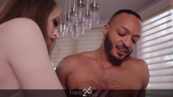 These tranny stepsister fuck the plumber.