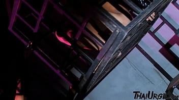 The Asian Mistress Controlling The Slaves