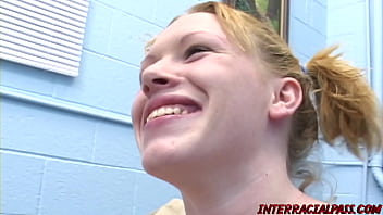 Redhead Freckled Lilliana dives in to BBC Mouth First